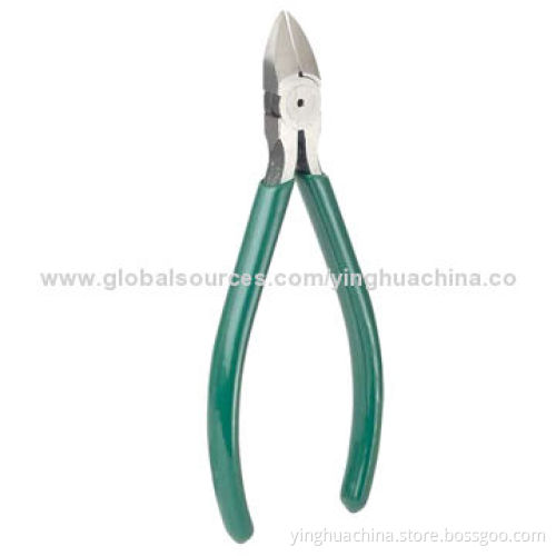 Diagonal Cutting Plier, Body S45C, PVC Handle, OAL 128mm